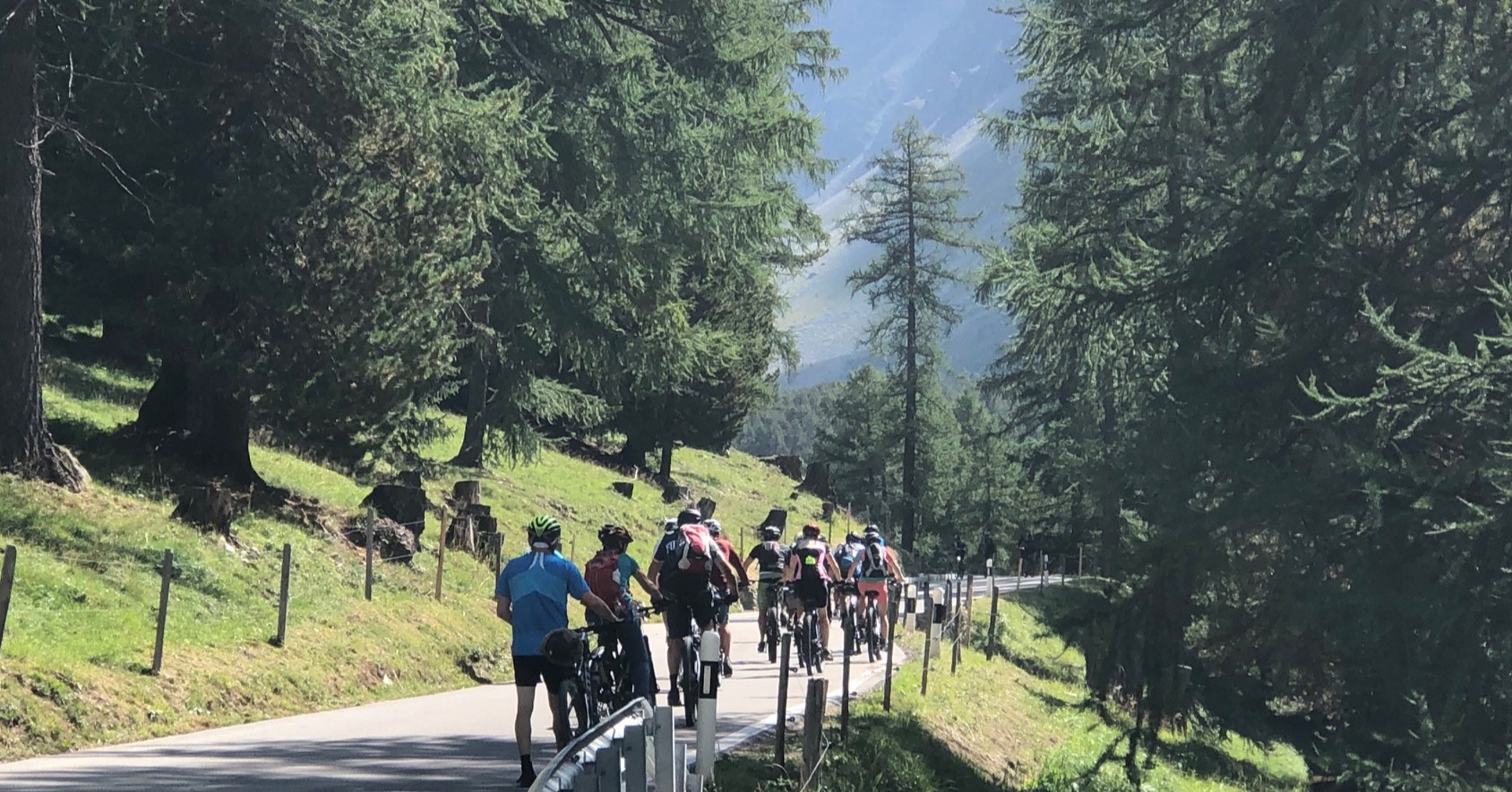 Cycling for a Cause — HSE•AG Event in the Swiss Mountains